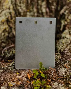 8.5″X11″ Multi-use Outdoor AR500 Steel Gong Target - 3 Holes
