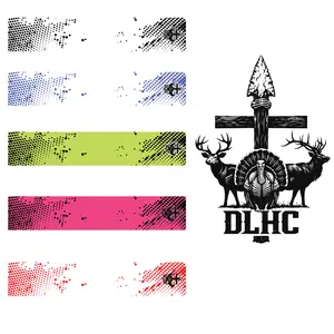 DOTS Limited Ultra Lightweight 5" Arrow Wrap 6 Grains or Under 14 Wraps per Pack for Performance Durability and Strong Adhesion