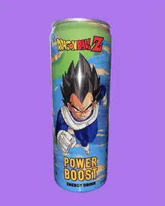 Dragon Ball Z Vegeta Power Boost Energy Drink 12 FL OZ