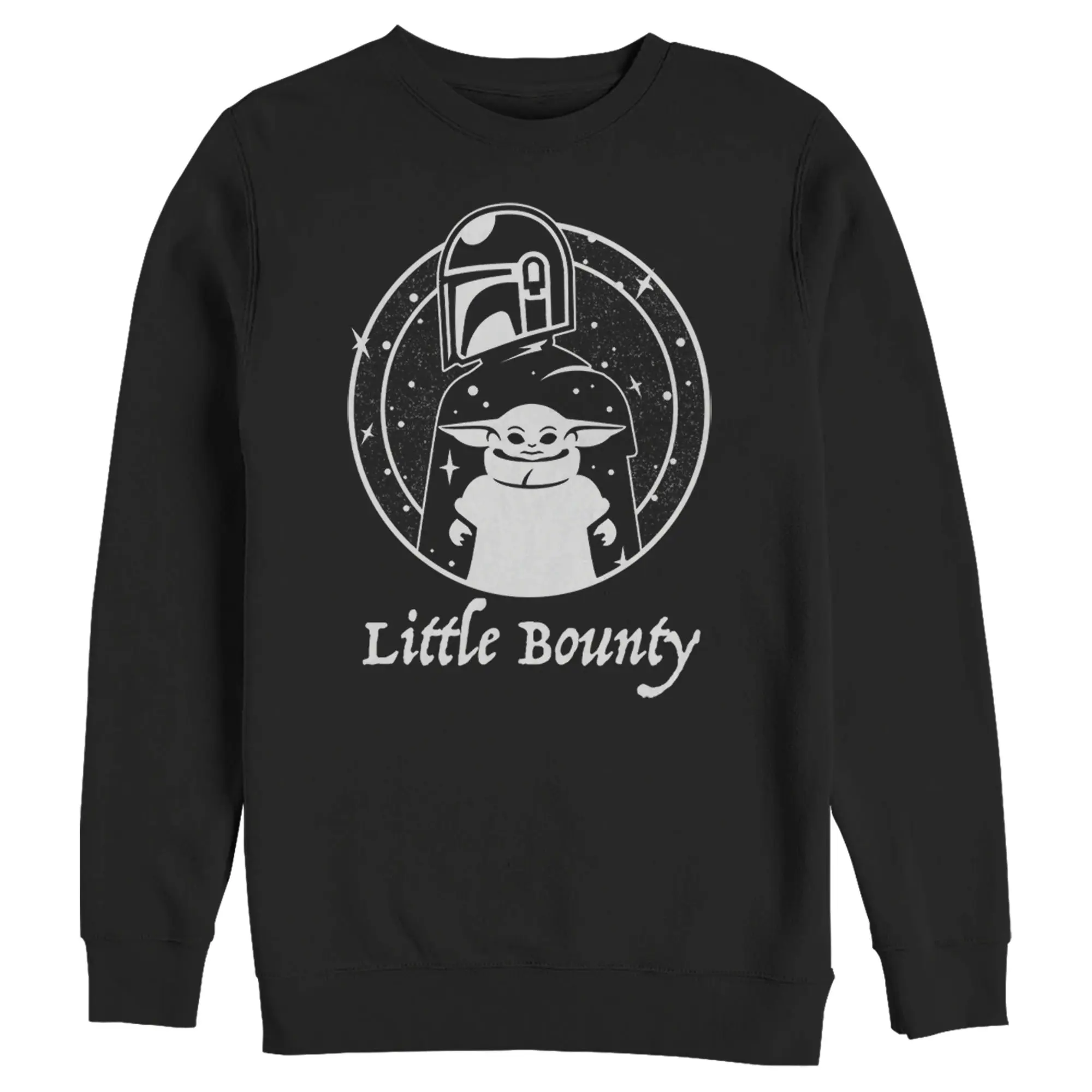 Men's Star Wars The Mandalorian The Child Mando Little Bounty Sweatshirt