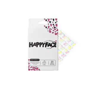 Butterfly Pimple Patches, Acne Spot Dots, Party Pack 20 Count, Hydrocolloid, All Skin Types, Skincare, Hypoallergenic Calendula Redness