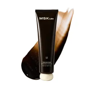 MSK Labs The Quickie - Express Self Tanning Gel for Face & Body with Niacinamide, Lactic Acid, Squalane & Hyaluronic Acid | Streak Free Sunless Tanner Lotion Gel | Natural Glow, No Orange