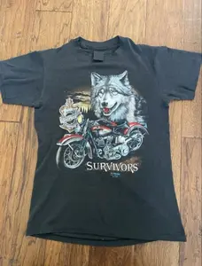 Youth And Adult Harley-Davidson T-Shirt, 90s Graphic Tee, Streetwear Unisex Style, Gift for Women, Men