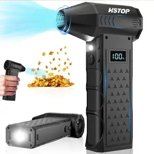 Portable Personal Cooling Fan, USB Rechargeable Lighting, Outdoor Snow Cleaner, 6000mah Large-Capacity Hand-Held Turbofan, Dust Removal, Handheld Cooling Fan