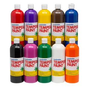 16 oz. Bulk Washable Classic Colors Tempera Paint Set - 10 Pc.