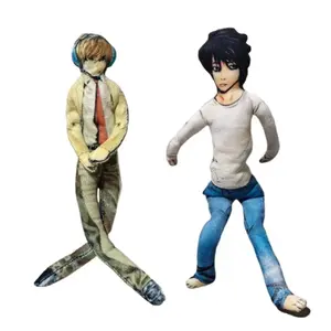 Death Light Yagami Plush Doll L Lawliet Plush Doll Yagami Light Plush Doll Stuffed Doll Mascot Cosplay Birthday Christmas Gift