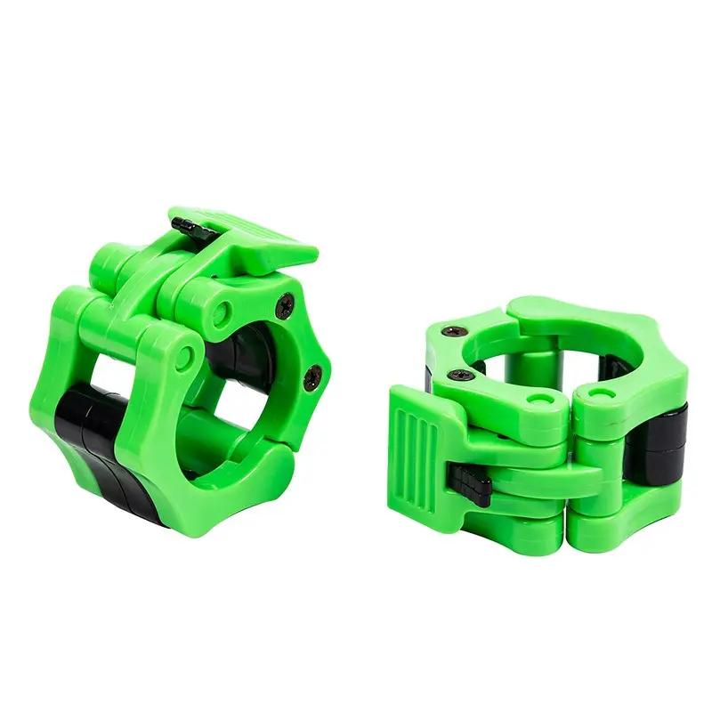 2pcs Weightlifting barbell quick buckle bell plate holder Ao bar chuck barbell bar buckle 50mm