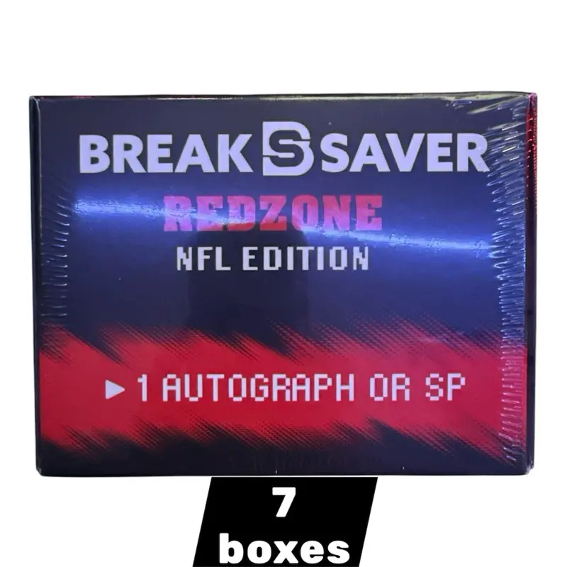 NFL (BREAKSAVER) 7 Box Break - (PICK YOUR TEAM) - 6 BS LITES - 1 BS PLUS