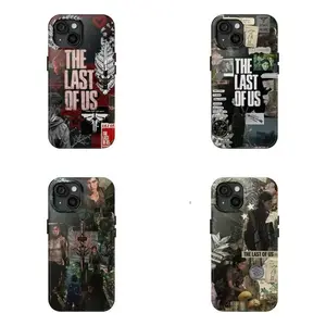 The Last of Us Rubber Cellphone Case, Trendy Zombie Survival Horror Cinematic Gamer Merch Art, Edgy Dark Grunge Aesthetic Heavy-Duty Shockproof Protective Casing, Phone Accessories for iPhone 17 Pro Max 16 Air 15 14 13 12 11 Devices
