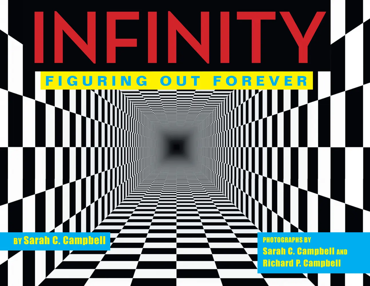 Used Hardcover Picture Book - Infinity: Figuring Out Forever by Sarah C. Campbell (English) - Beautiful Photographs, Demystifies Infinity, Explains Math and Science for Kids, Learning
