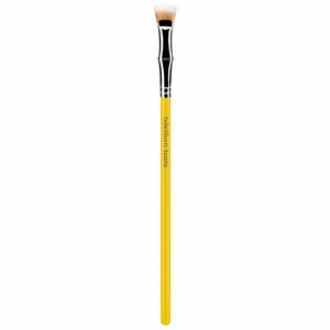 Bdellium Tools Professional Makeup Brush - Studio 729 Duo Fiber Bent Mascara Fan for Voluminous Lashes