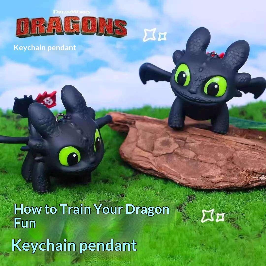 Light-Up toy  Cartoon Dragon Eye Keychain toy with LED Light – Cute PVC Dragon Bag Charm for Keys, Backpacks, Purses & Gifts, Fun Flashing Eye Light Accessory