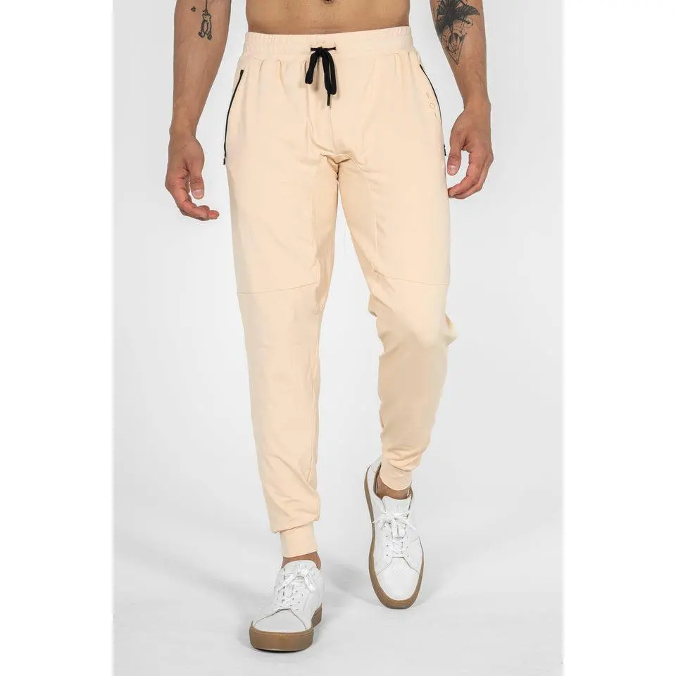 Premium Jogger: Cream