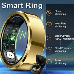 Smart Ring - 24/7 Heart Rate, Sleep & Fitness Tracker, Waterproof Health Ring for Men & Women