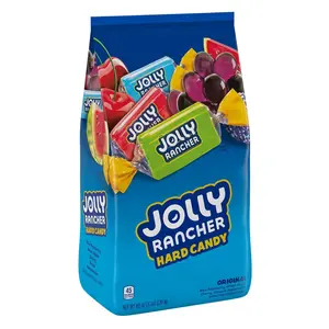 Assorted Fruit Flavored Hard Candy Bulk Bag, 5 lb, Individually Wrapped Candy, Mixed Fruit Flavors, Party & Event Treats