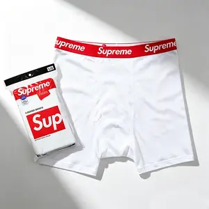 Supreme x Hanes Boxer Briefs (4 Pack) 'Black/WHITE'