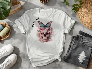 Skull DTF Transfer Sheets – DTFs for Tees, Hoodies & Gifts – Heat-Press Ready