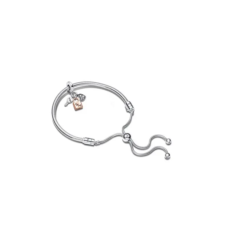 Pandora Padlock & Heart Bracelet Gift Set B802377-1