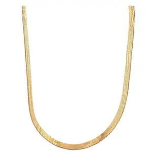 Cali Gold-Filled Herringbone Necklace | Elegant Jewelry | Women's Necklace