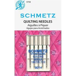 Schmetz Size 90/14 5pk Quilting Sewing Machine Needles 130/705H-Q 15x1