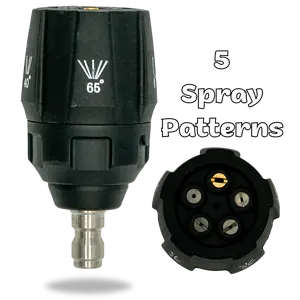 Turbo Nozzle - 5-in-1 High Pressure Power Washer Nozzle