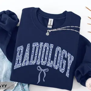 Radiology Sweatshirt, Radiology Shirt, Radiologist Hoodie, RAD Tech Crewneck, X-Ray Tech Sweater, Radiologic Technologist CT MRI Tech Gift Trending Top women