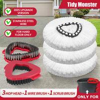 3mop+1Wirebrush+1brush