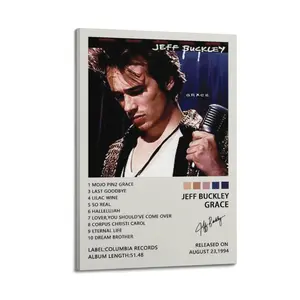 Grace Jeff Buckley Modern Art Deco Painting Art Poster Wall Decoration Wall Poster Art Wall Rich Art Painting Corridor Art Painting Decoration cheetah print