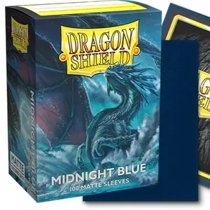 Dragon Shield Sleeve: Matte Midnight Blue