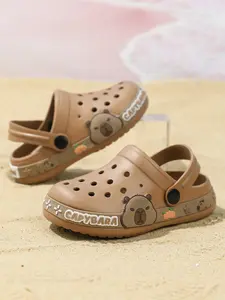 Kids' Capybara Pattern Sandals, Breathable Sandals, Lightweight Comfortable Eva Shoes, Fashion Versatile Beach Shoes, Casual Outdoor Sandals for Boys and Girls, Outdoor Sports