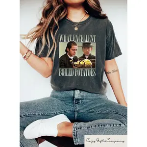 Boiled Potatoes Funny Meme T-Shirt, Pride and Prejudice Tee, Fitzwilliam Darcy Shirt, Bennett Dole Shirt, Movie Graphic Tee
