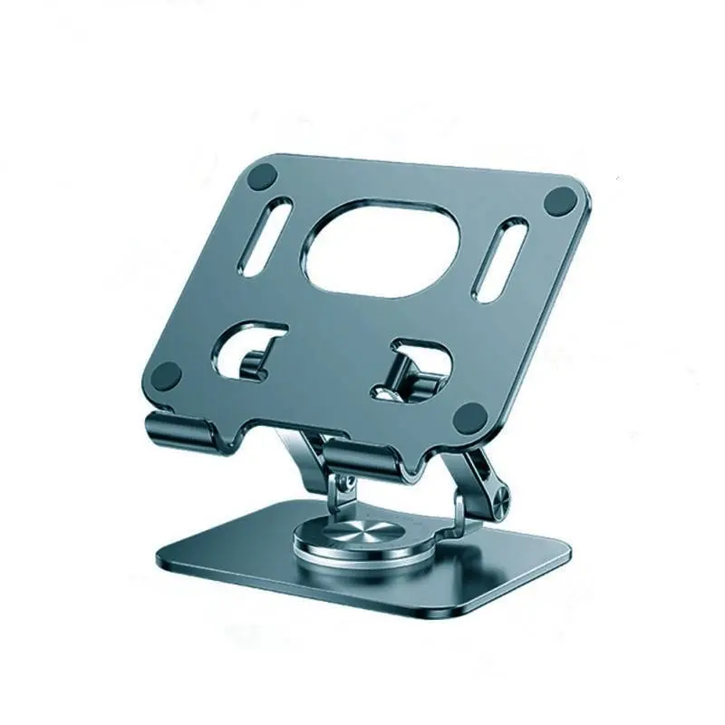 Adjustable Tablet Stand, Premium Ipad Stand, Anti-slip Smartphone Tablet Holder, Rotatable Aluminum Alloy Folding Phone Stand Compatible with iPad Pro/Air/ Mini, Tablet & Computer Accessories