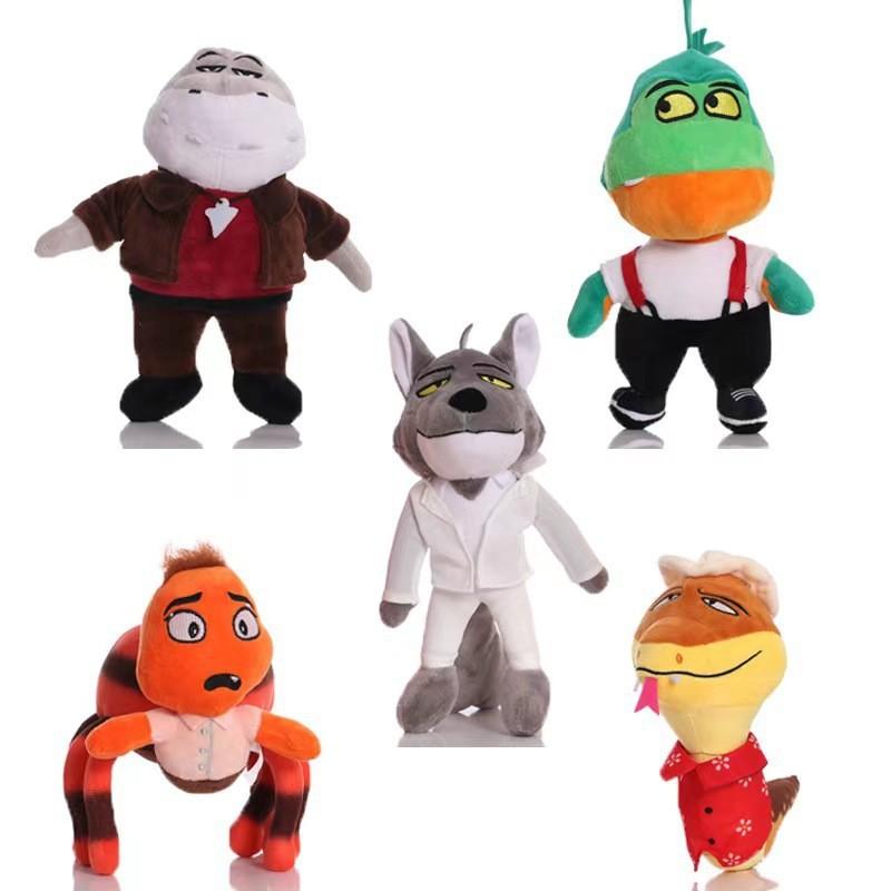 The Bad Guys Cartoon Plush Collection Soft Plush Doll for Room Decor