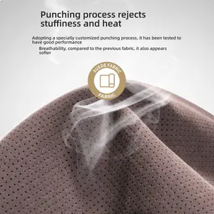 [Hot Item] Suitable for Maybach Car Headrest Car Neck Pillow Nappa Leather Headrest Neck Pillow Comfortable Breathable Car Headrest