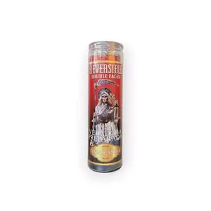 Reversible Holy Death Fixed Candle Break Spells & Send Negativity Back Double Faced Ritual Candle