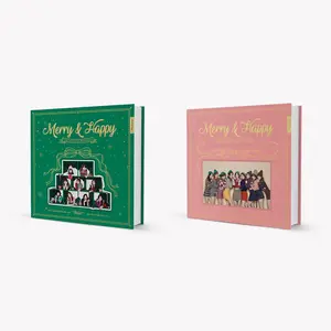 Twice 1st Album Repackage - MERRY&HAPPY