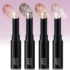 OVP Hydrating Eyeshadow Stick Set, 4-Color Brightening Multi-Pack with a Pearl Shimmer Finish for Dry Eyelids, Solid Cream Formula