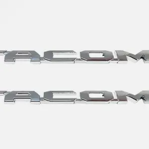 (2016-2023  ) TACOMA Pair Side Door Badge for Tacoma Emblem Nameplate Adhesive Decal 2016-2023