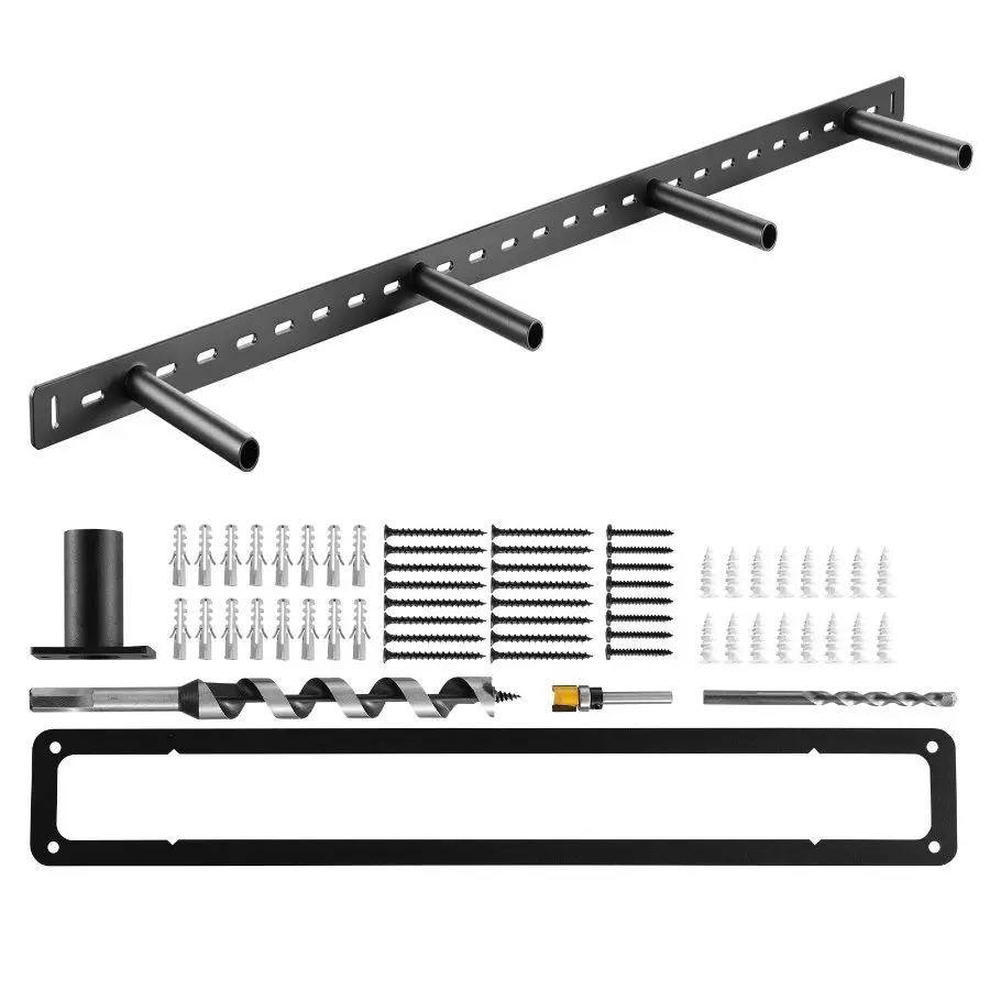 fathersdaygift VEVOR Floating Shelf Bracket 1 Pack, 230 lbs/104 kg Weight Capacity, 43x6.2x1.5 inch/ 1092.2x157.4x38.1 mm, Heavy Duty Hidden Shelf Brackets Support, Wall Mounting Invisible Floating Shelves Bracket