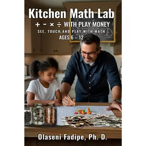 Kitchen Math Lab: +,-,×,÷ with Play Money: See, Touch, and Play with Math Ages 6 - 12