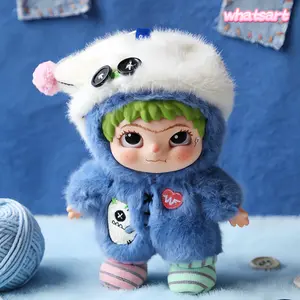 WAKUKU The handicraft world of series vinyl Plush Doll Blind Box-In-stock-Holiday Gifts-Birthday Gifts-Cute Toys-Home Decor-Keychains-Inspired Accessories for Keys & Handbag