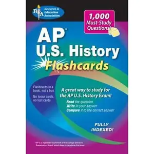 USED-AP® U.S. History Flashcard Book (Advanced Placement (AP) Test Preparation) by Kwynn Olson (Paperback)