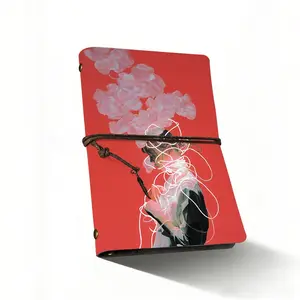 A6 Composition Notebooks, Travel Composition Notebook, 160 Pages Vintage Paper, Unique Cover with Clouds and Background