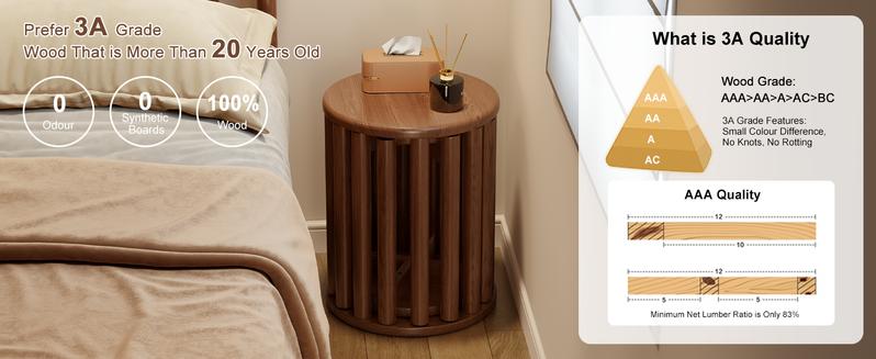 【HOT】Solid Wood Stackable Stools Set of 4,Wooden Stool,Sturdy and Durable,No Installation Required,Top Stackable Round Stools for Kitchen Island,Dining Room,Bedroom,Living Room, Space Saving