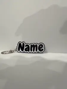 Custom Name Keychain