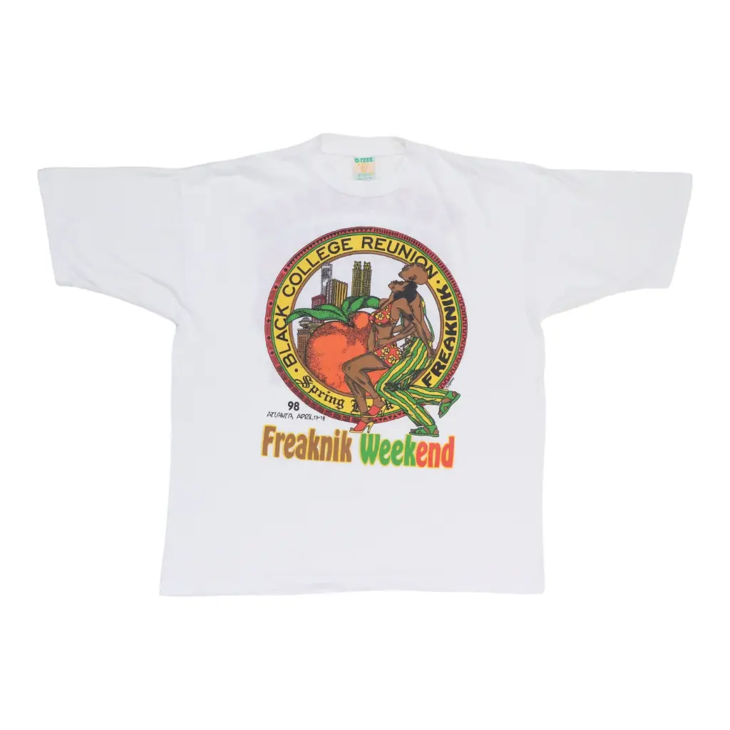 1998 Atlanta Freaknik Spring Break Shirt Rare Vintage 98 Freaknik Atlanta T-shirt Casual Classic