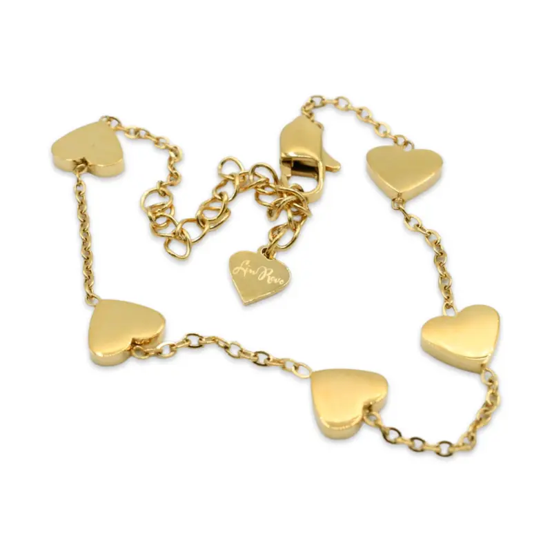 Love Bracelet - Perfect for Any Occasion - Fashion Accessory Dainty Gold Plated