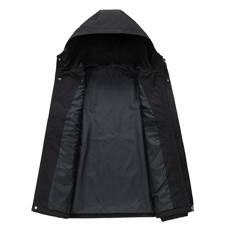 Men's Spring And Autumn Casual Windproof Warm Hooded Jacket, Multi-Pocket Workwear Coat, Early Spring Hooded Softshell Jacket, Suitable For Outdoor Activities Men's Spring And Autumn Casual Windproof Warm Hooded Jacket, Multi-Pocket Workwear Coat, Early Spring Hooded Softshell Jacket, Suitable For Outdoor Activities