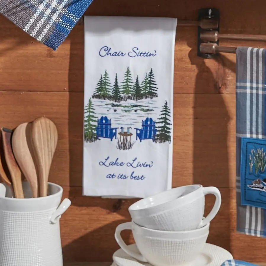 Chair Sittin' Dishtowel