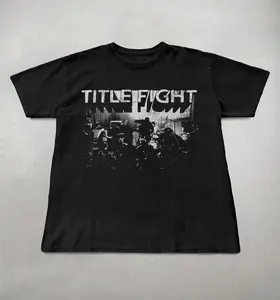Title fight T-shirt, Alt band tees, Title fight graphic tees, alt indie rock shirts, Sheogaze shirts, 90s graphic tees, Retro band tees